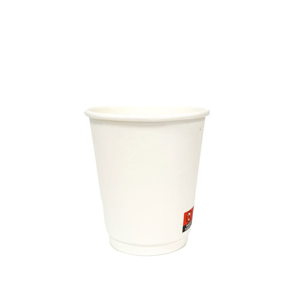 White Matte Double Wall Hot Cup (8oz)