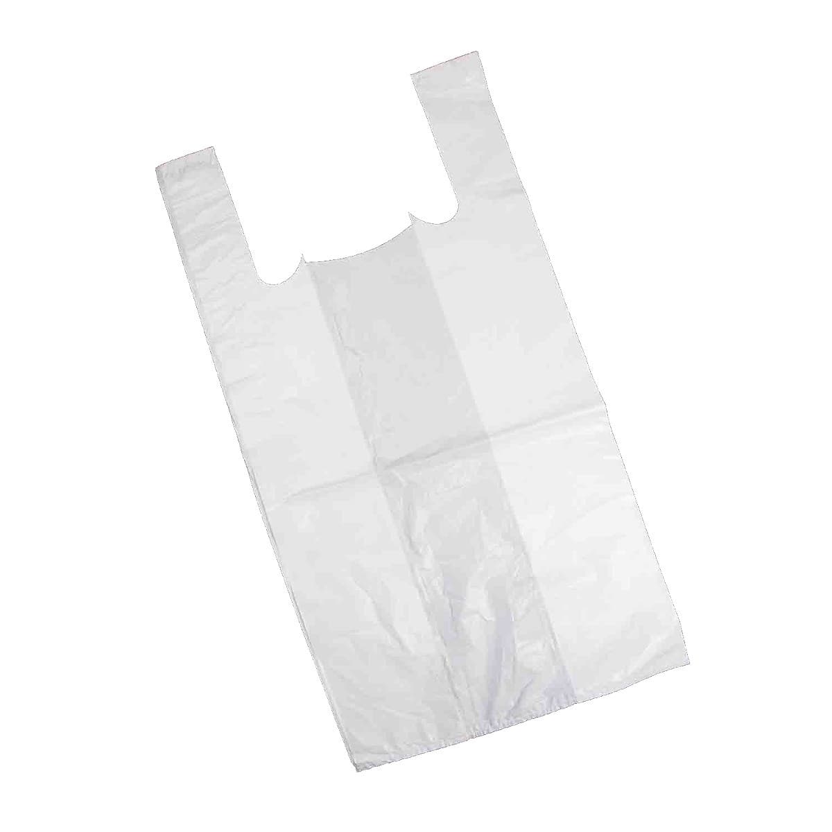 White HDPE Carrier Bag Small (440x215x130mm)
