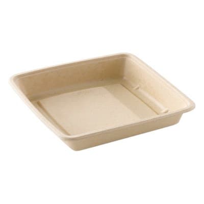 Square Pulp Container 950ML (L)185mm (W)101mm (H)72MM