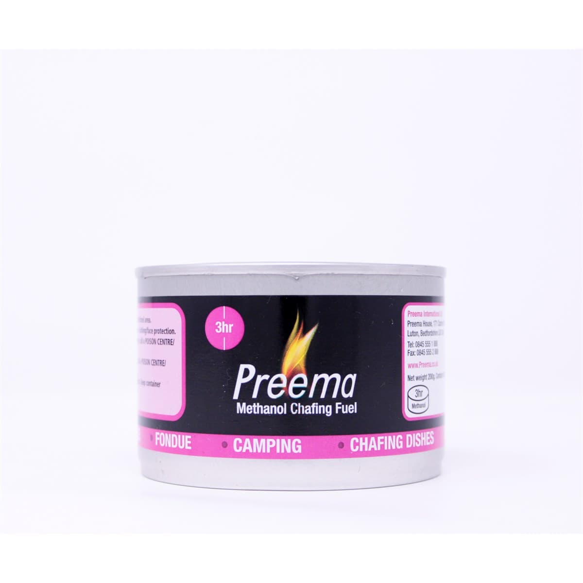 Preema Methanol Chafing Fuel (3 Hour, 200g)